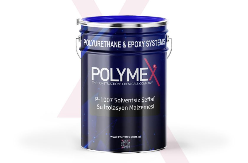 Polymex P-1007 Solventsiz Şeffaf Su İzolasyon Malzemesi