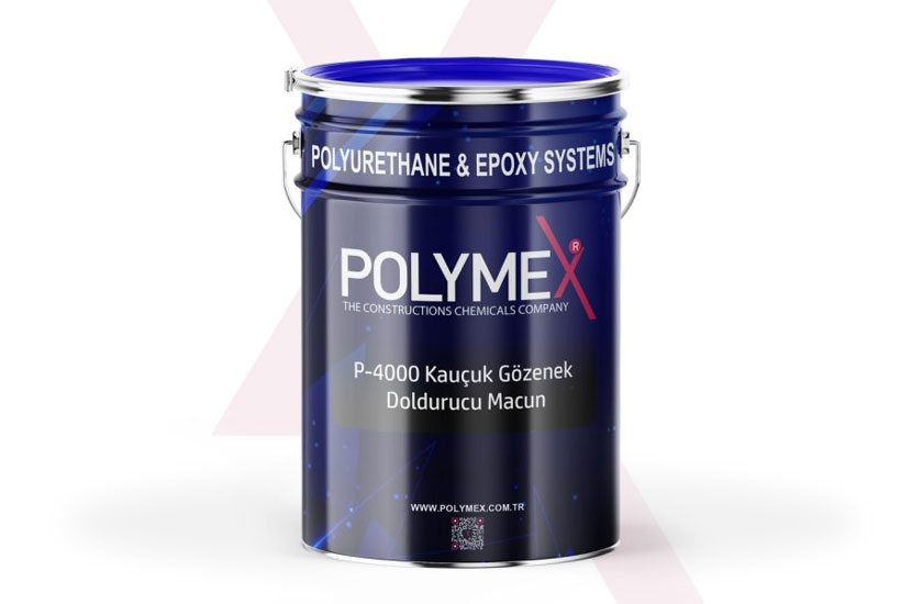 Polymex P-4000 Kauçuk Gözenek Doldurucu Macun