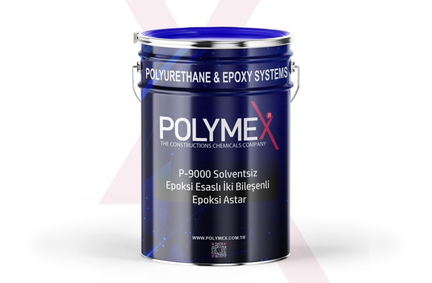 Polymex P-9000 Solventsiz Epoksi Esaslı İki Bileşenli Epoksi Astar