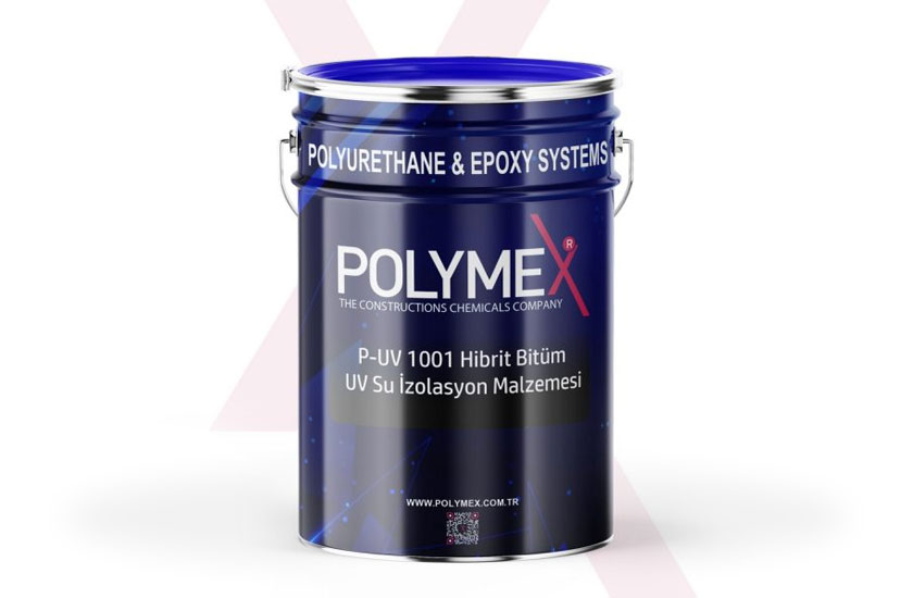 Polymex P-UV 1001-Hibrit Bitüm UV Su İzolasyon Malzemesi