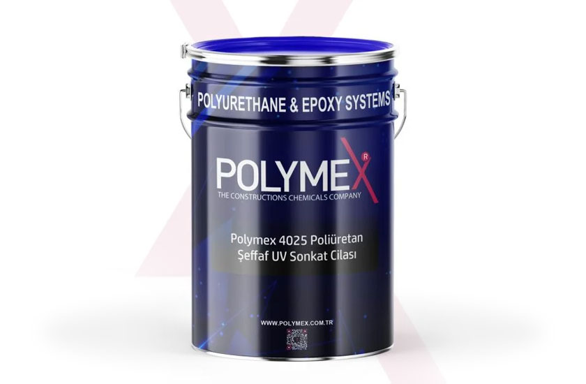 Polymex 4025 Poliüretan Şeffaf UV Sonkat Cilası