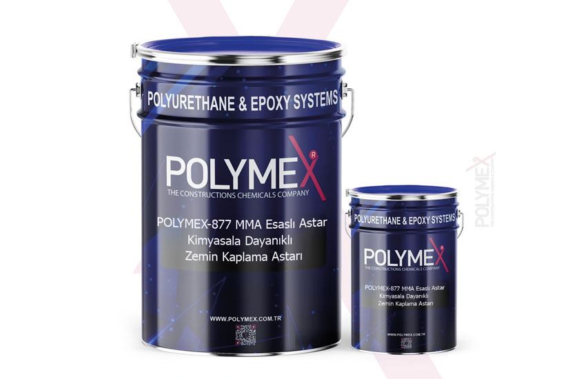 POLYMEX-877 MMA Esaslı Astar Kimyasala Dayanıklı  Zemin Kaplama Astarı