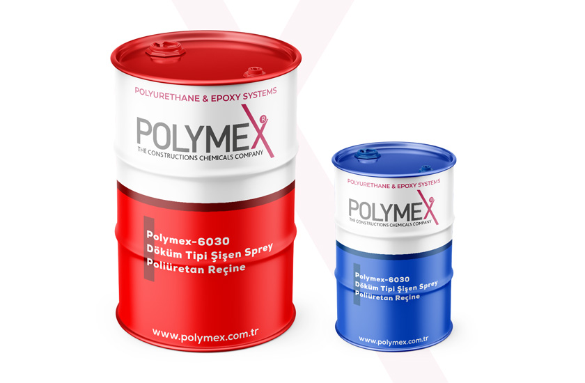 Polymex-6030-Döküm Tipi Şişen Sprey Poliüretan Reçine